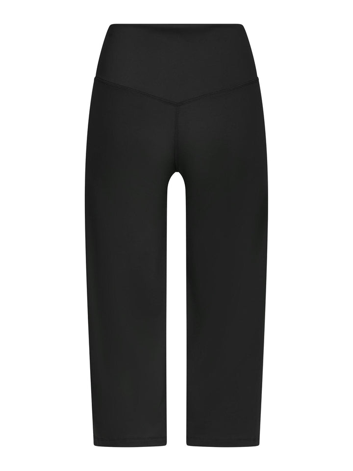 Neo Noir - Lauri Wide Capri Pants 171241 - 100 - Black Bukser 
