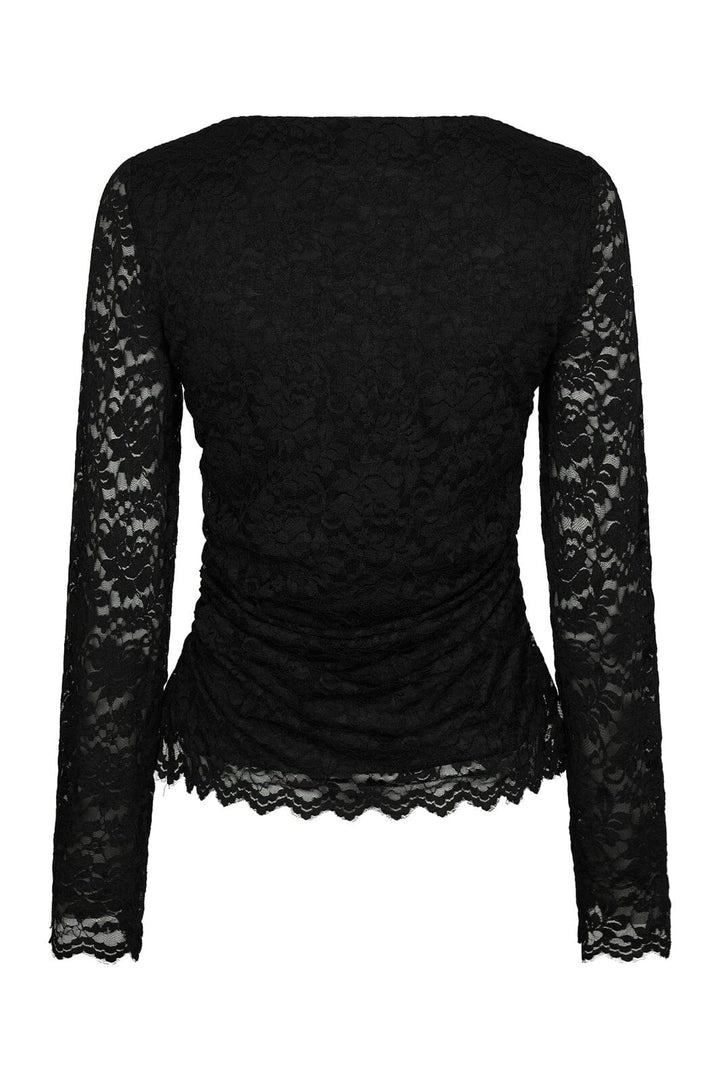 Neo Noir - Lenida Lace Blouse 166833 - 100 - Black