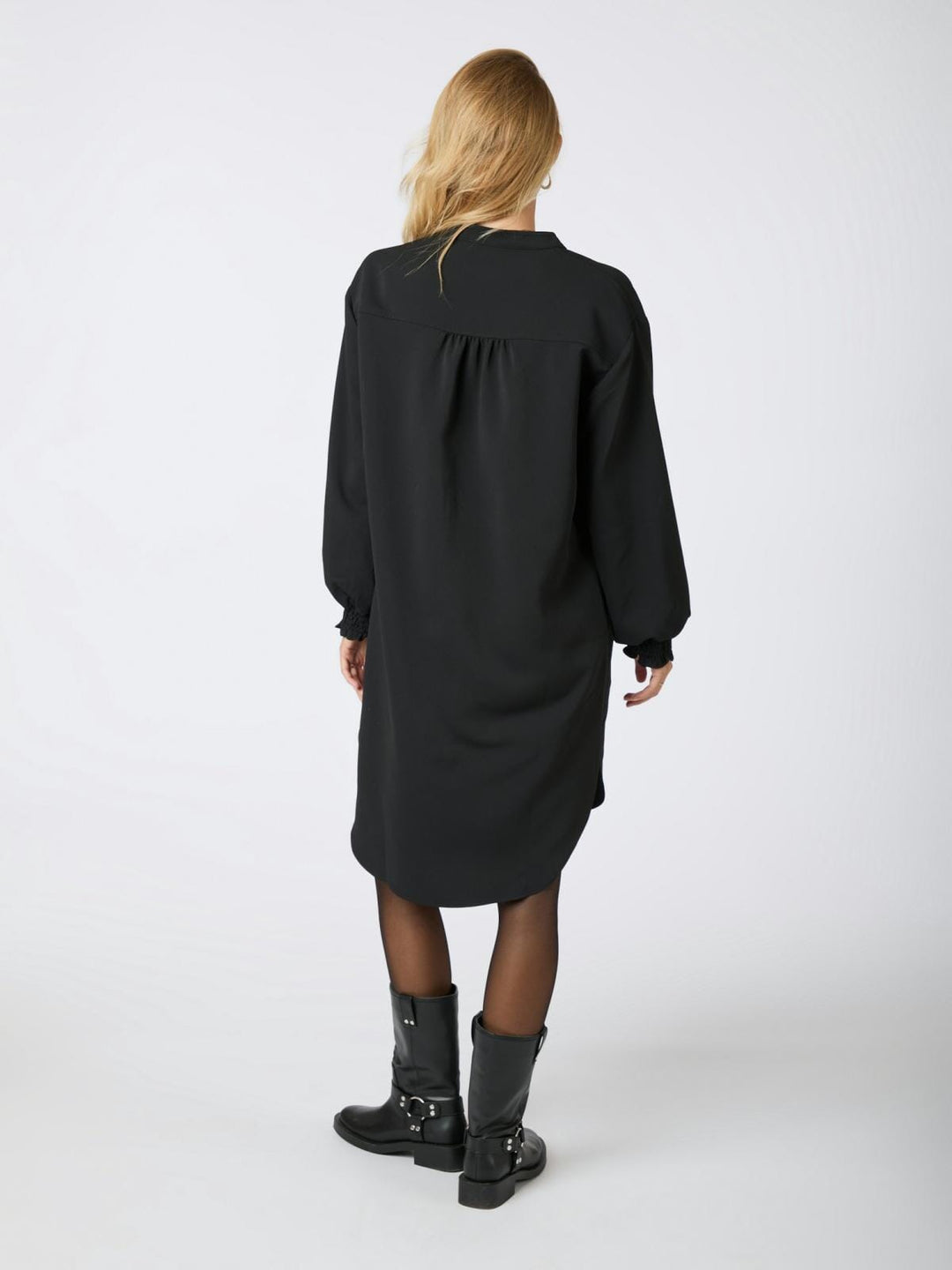 Neo Noir - Lexia Crepe Dress - Black