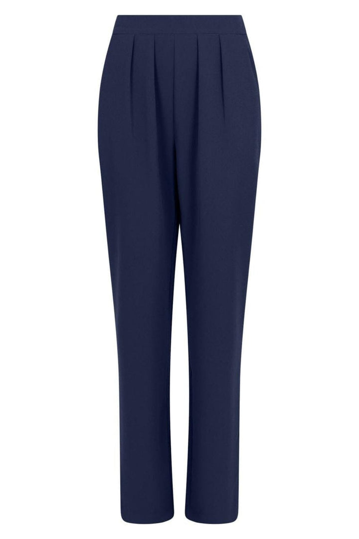 Neo Noir - Lotan Crepe Pants - Navy