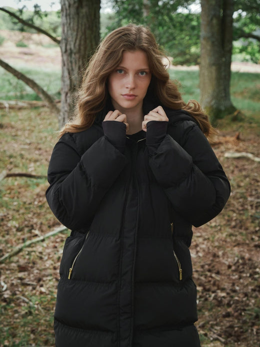 Neo Noir - Lucette Puffer Jacket 164885 - 100 - Black Jakker 