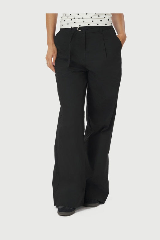 Neo Noir - Malba Poplin Pants 165795 - 100 - Black