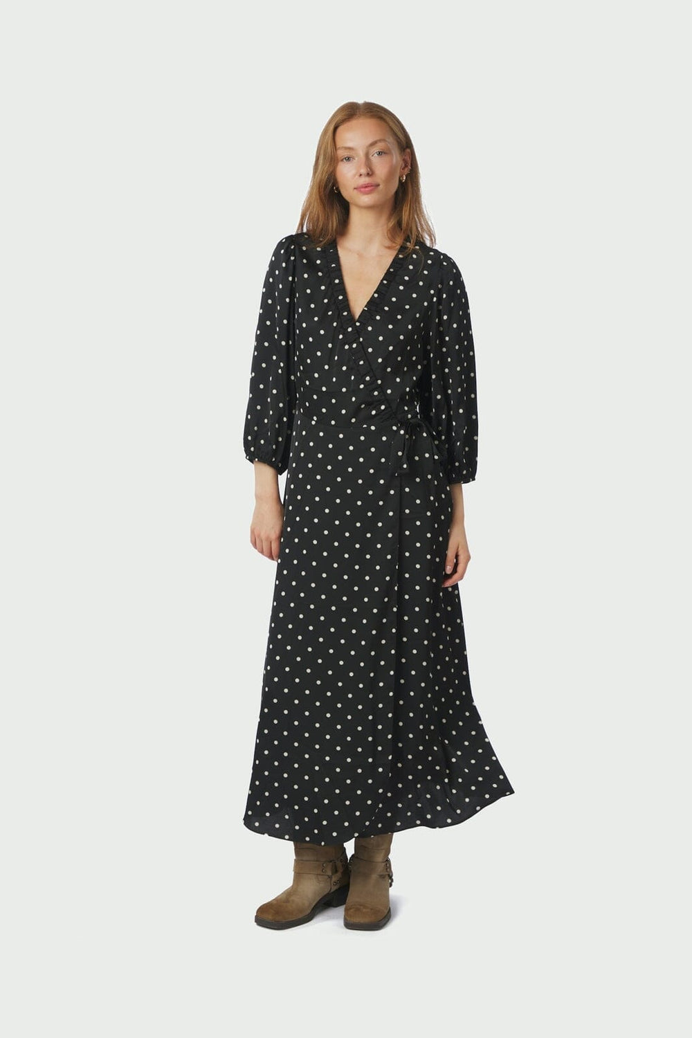 Neo Noir - Malinga Dot Dress 165909 - 100 - Black