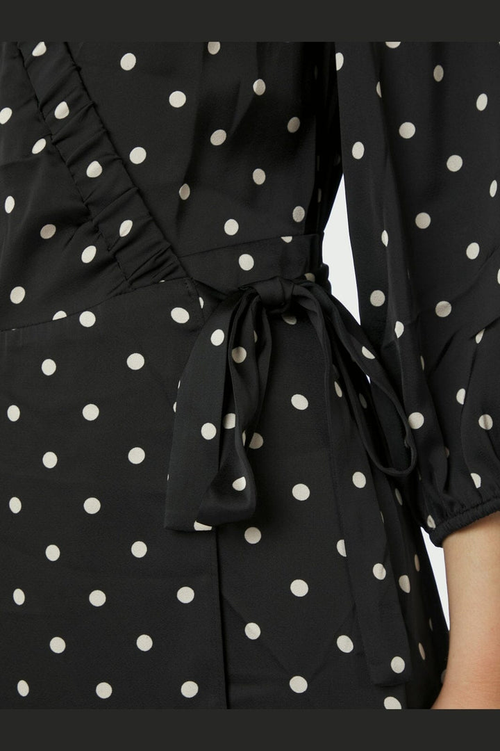 Neo Noir - Malinga Dot Dress 165909 - 100 - Black