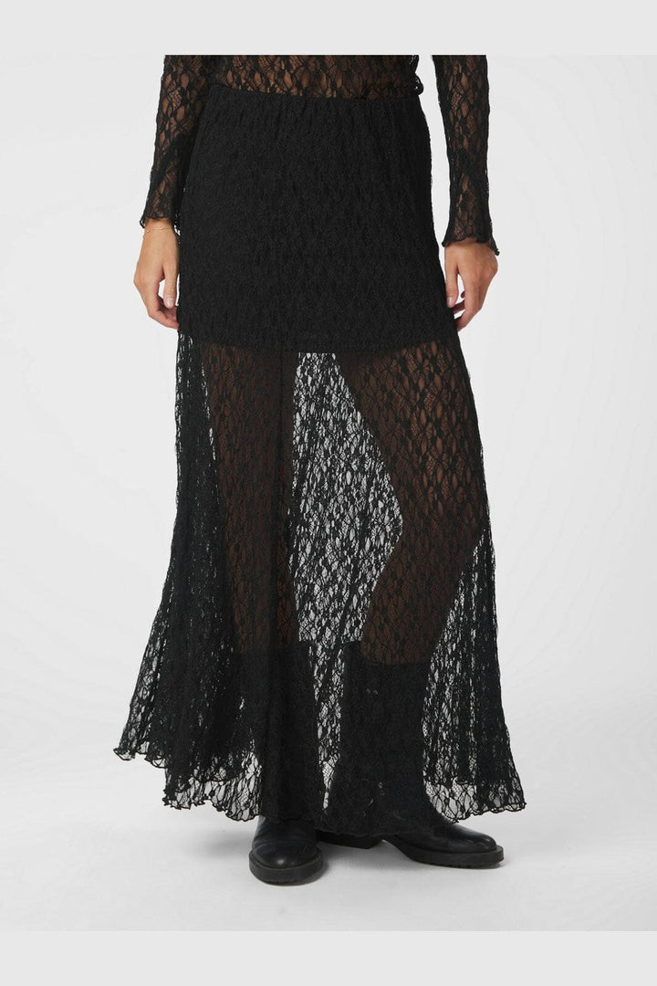 Neo Noir - Mariya Lace Skirt 165926 - 100 - Black