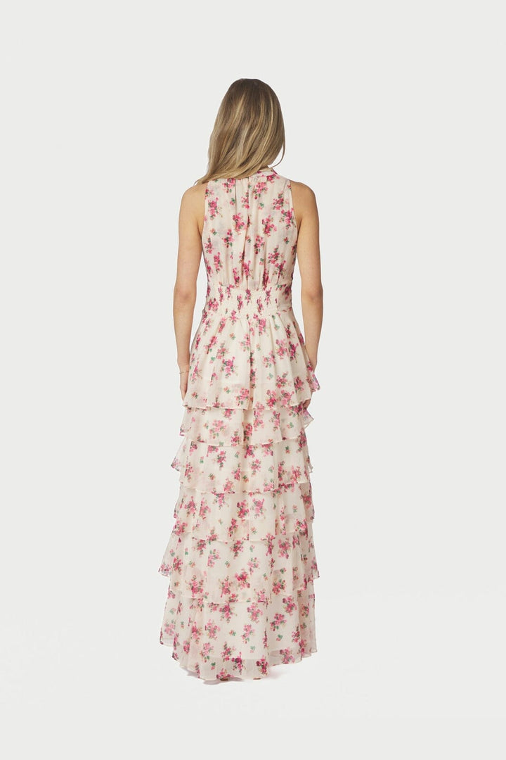 Neo Noir - Marli Amazing Chiffon Dress 167706 - 165 - Rose