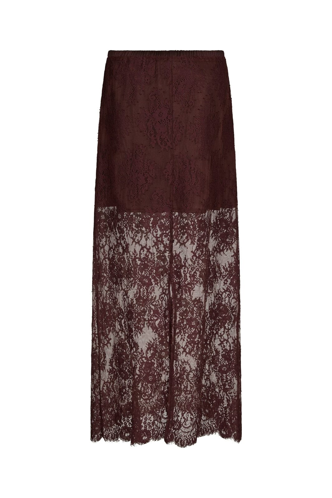 Neo Noir - Memmie Lace Skirt 164661 - 174 - Burgundy