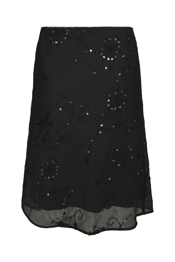 Neo Noir - Mindie Deco Skirt 170778 - 100 - Black
