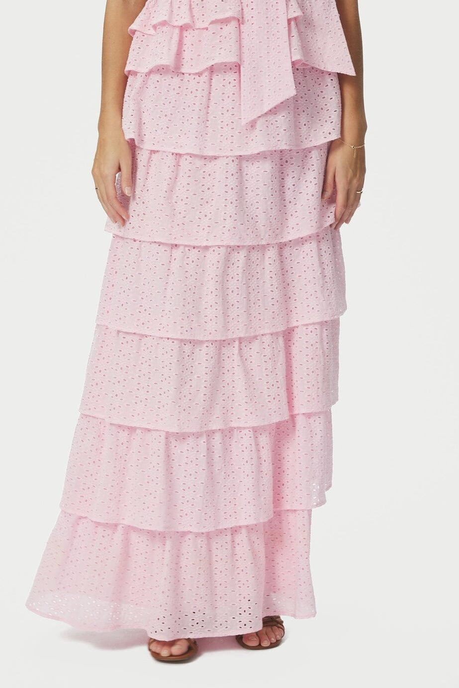 Neo Noir - Morris Emb Skirt 167911 - 754 - Light Pink