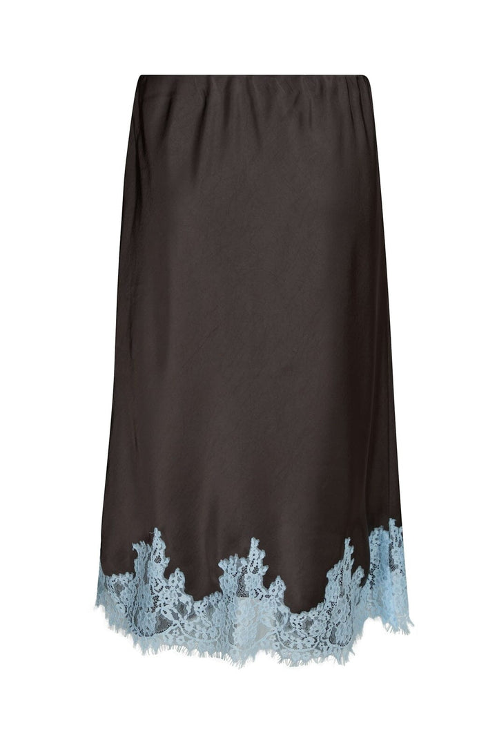 Neo Noir - Naira Lace Skirt 167839 - 676 - Dark Brown