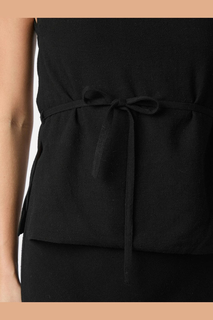 Neo Noir - Nassa Linen Top 165623 - 100 - Black