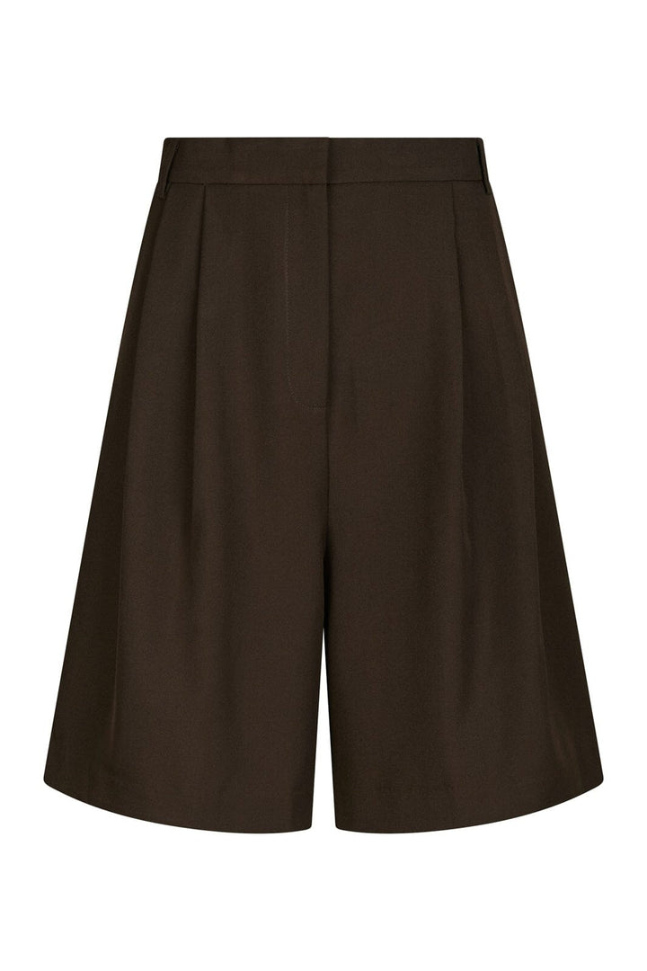 Neo Noir - Nika Structure Shorts 164538 - 676 - Dark Brown