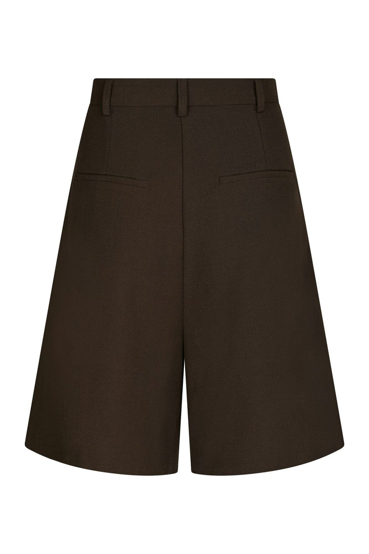 Neo Noir - Nika Structure Shorts 164538 - 676 - Dark Brown