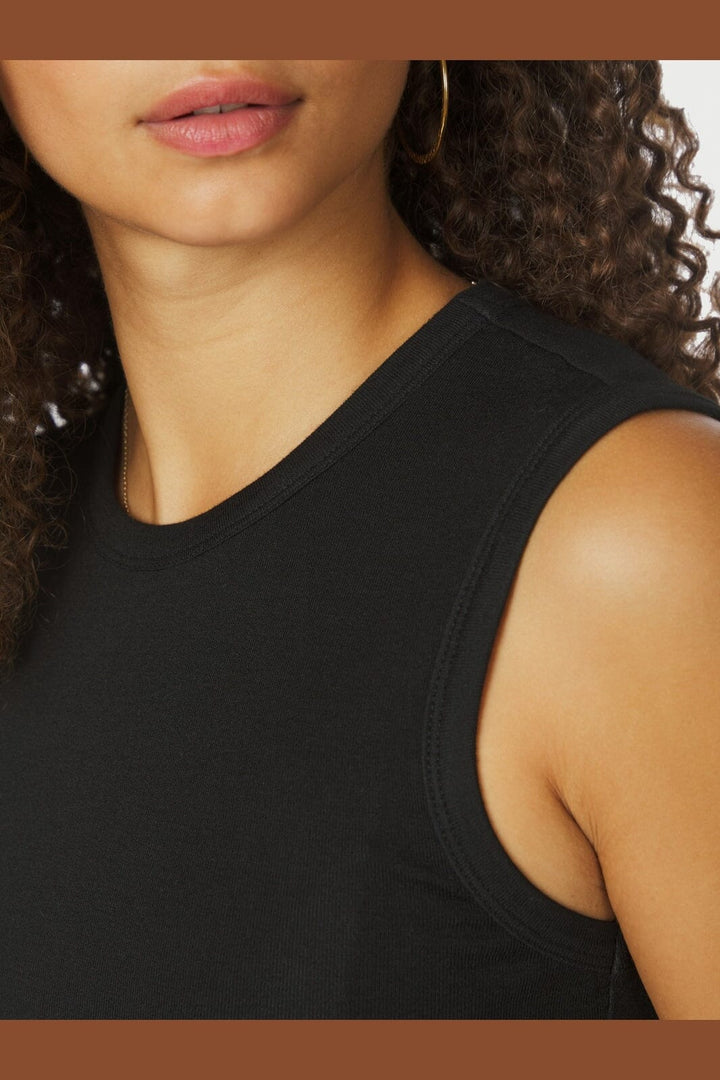 Neo Noir - Nimbi Fine Rib Top 167270 - 100 - Black