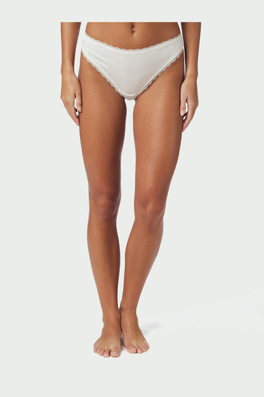 Neo Noir - Nivia Pointelle String 167808 - 121 - Off White