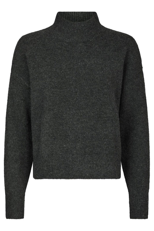 Neo Noir - Paulina Knit Blouse 159703 - 132 - Antracit