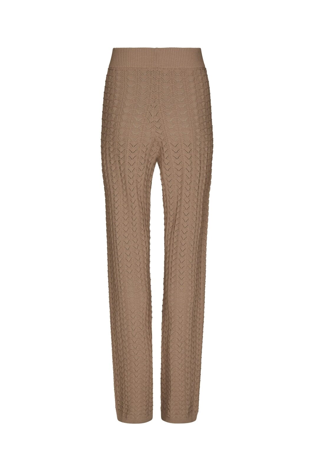 Neo Noir - Rizzy Fine Crochet Pants 168328 - 214 - Taupe
