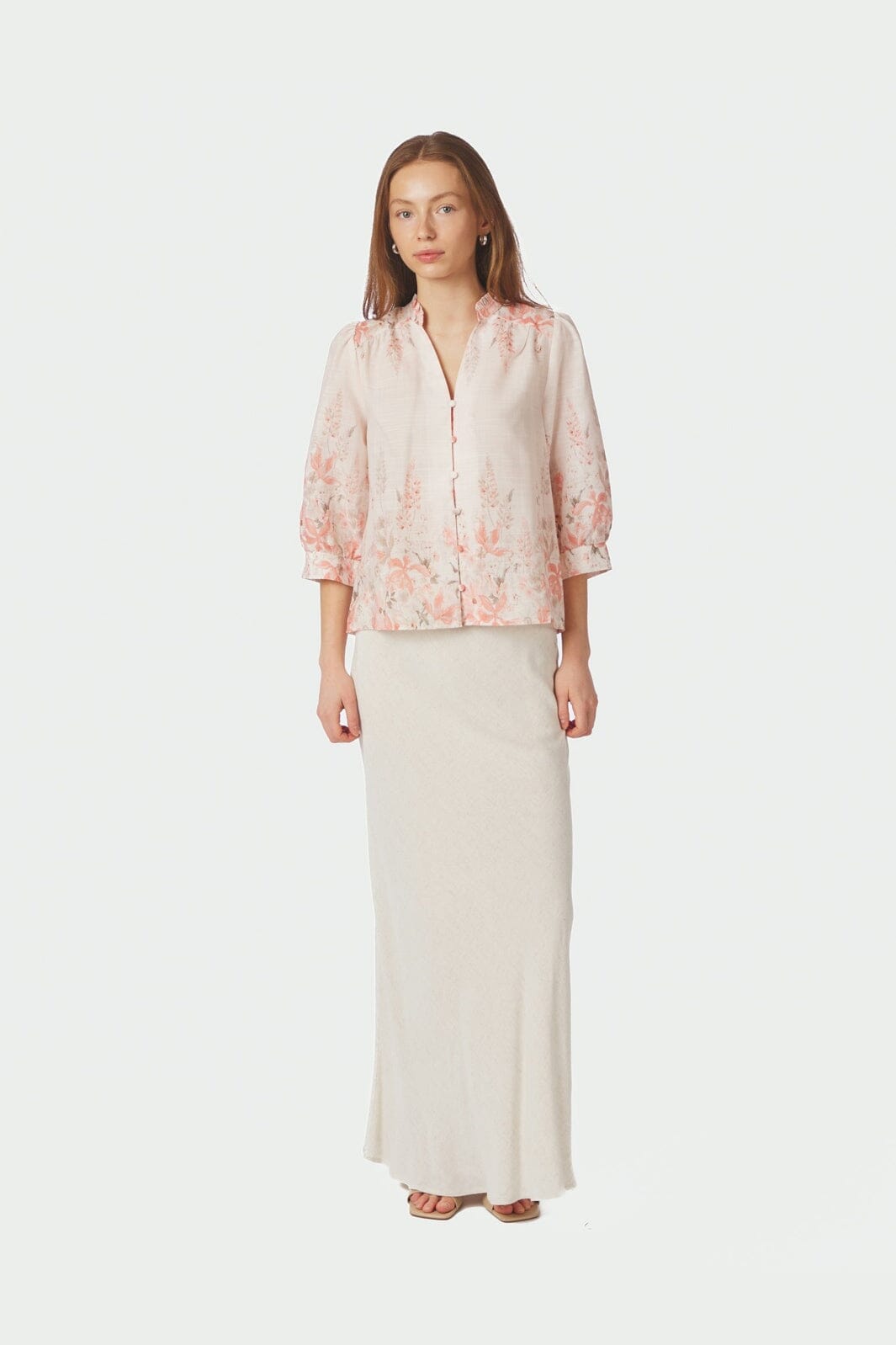 Neo Noir - Roselle Blooming Blouse 169045 - 701 - Misty Rose