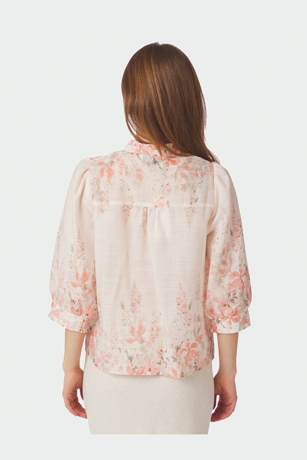 Neo Noir - Roselle Blooming Blouse 169045 - 701 - Misty Rose