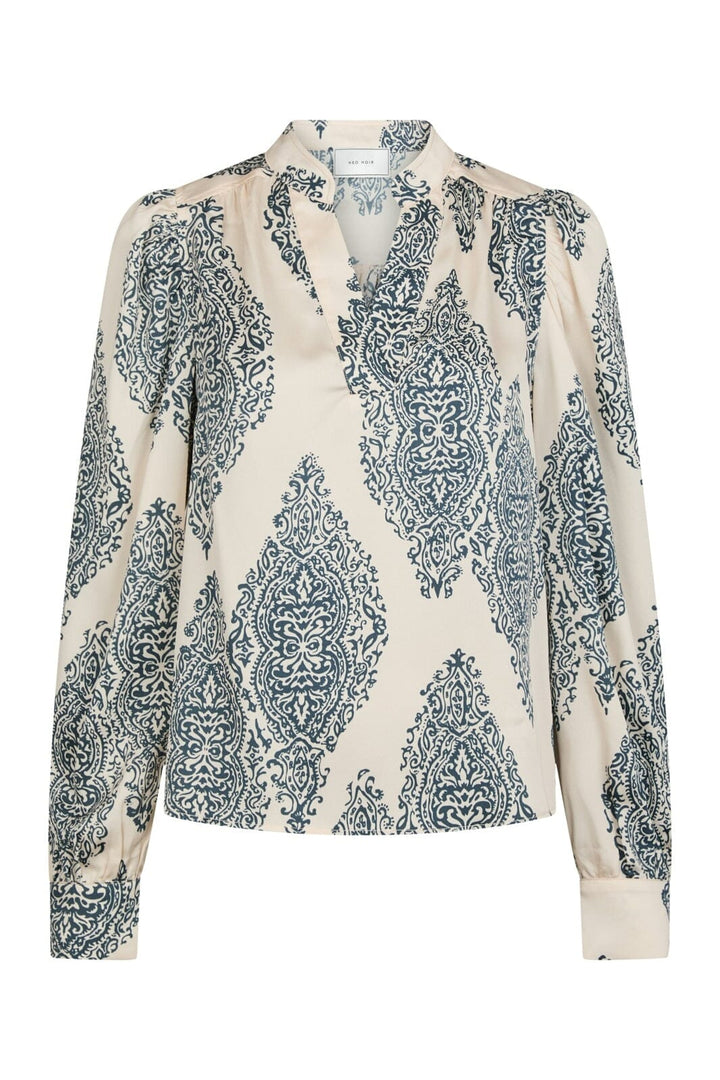Neo Noir - Rosslyn Paisley Drop Blouse 163976 - 122 - Creme