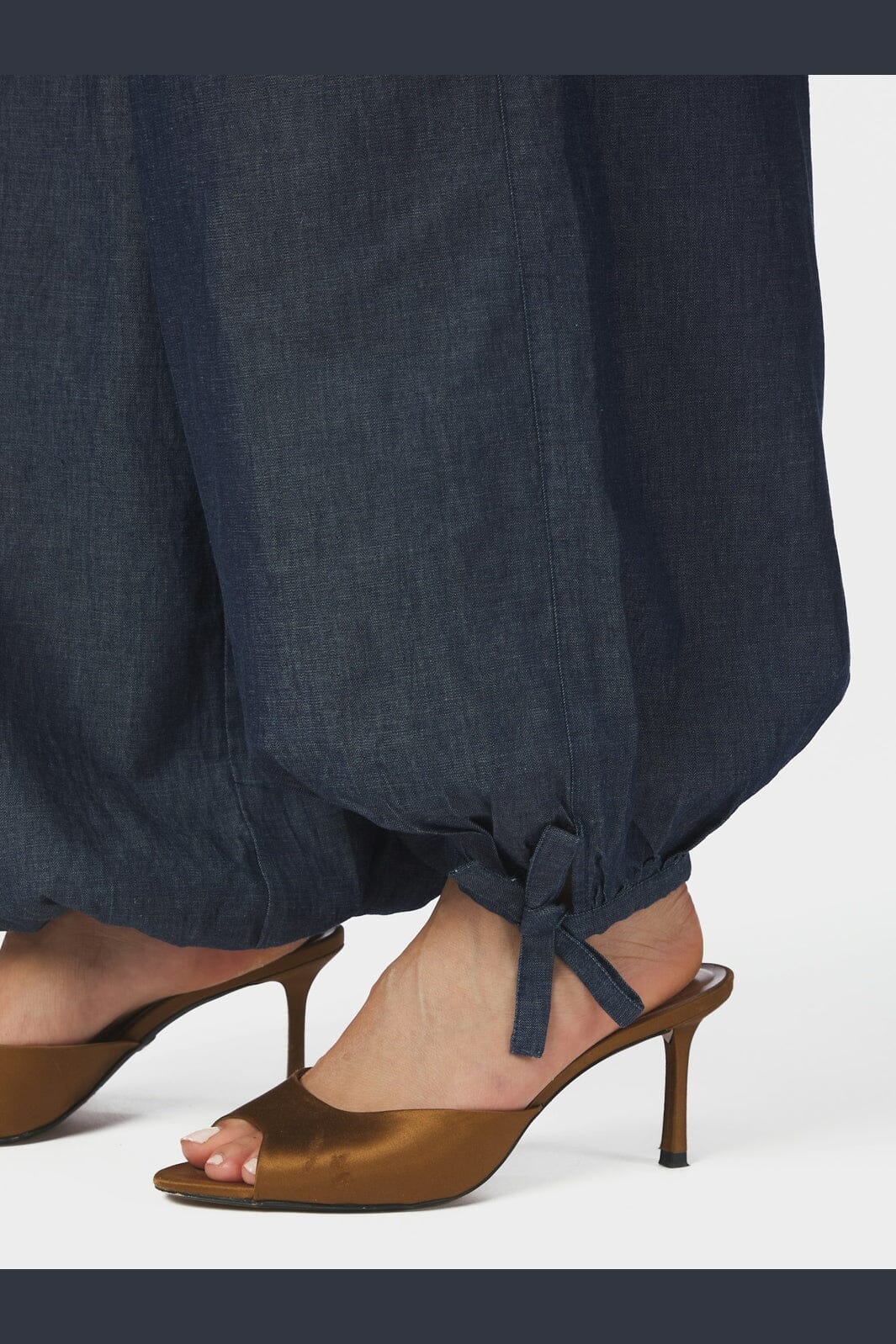 Neo Noir - Roxane Balloon Denim Pants 169312 - 140 - Blue