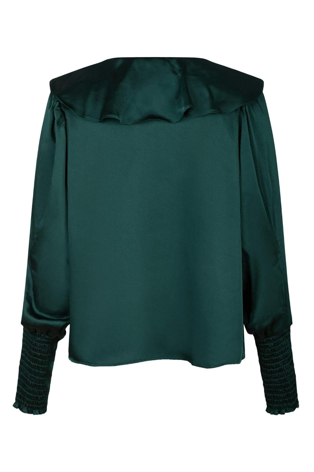 Neo Noir - Sandie Sateen Blouse 160963 - Dark Green