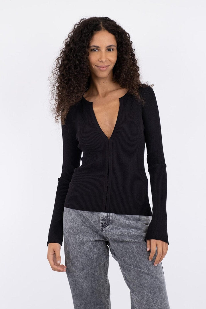 Neo Noir - Shirley Knit Cardigan - Black