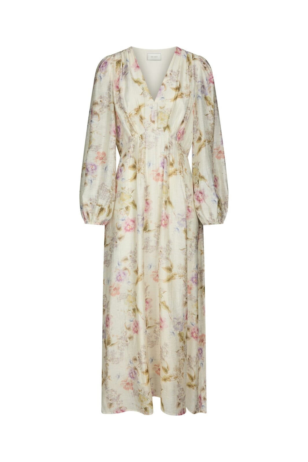 Neo Noir - Silfi Vintage Flower Dress 167921 - 121 - Off White