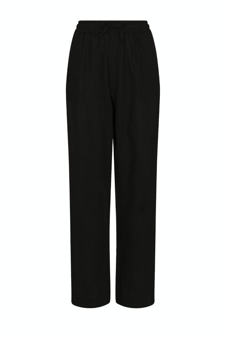 Neo Noir - Sonar Linen Pants - Black