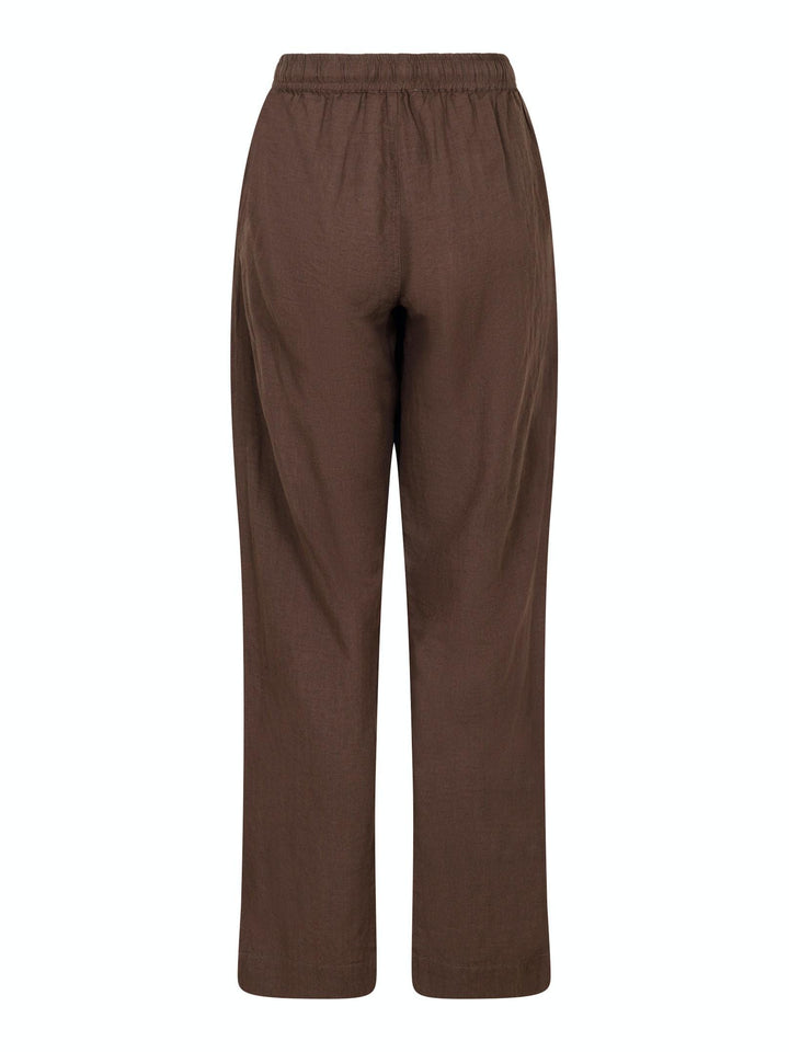 Neo Noir - Sonar Linen Pants - Brown