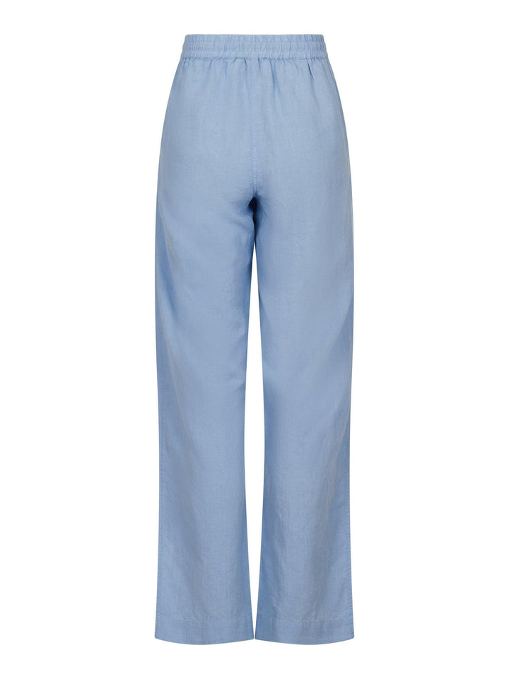 Neo Noir - Sonar Linen Pants - Light Blue