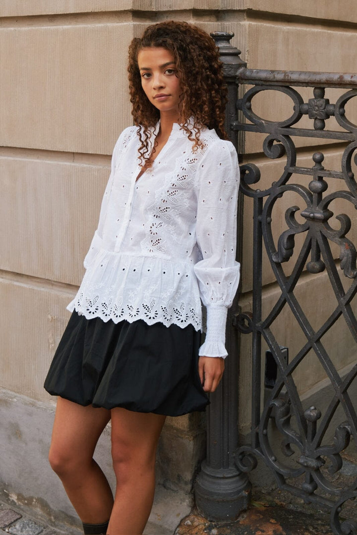 Neo Noir - Stela Short Balloon Skirt - Black