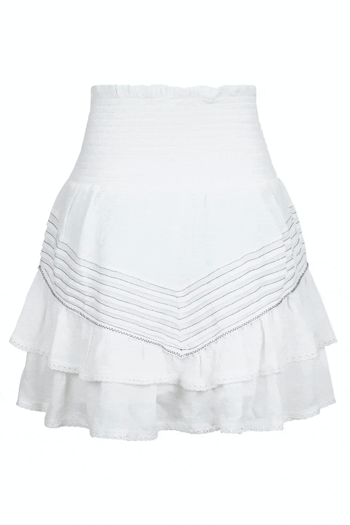 Neo Noir - Tatin Skirt - Off White Nederdele 