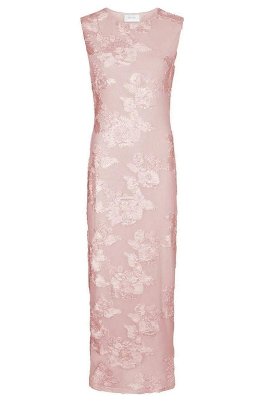 Forudbestilling - Neo Noir - Tiranna Big Flower Mesh Dress 166824 - 754 - Light Pink Kjoler 