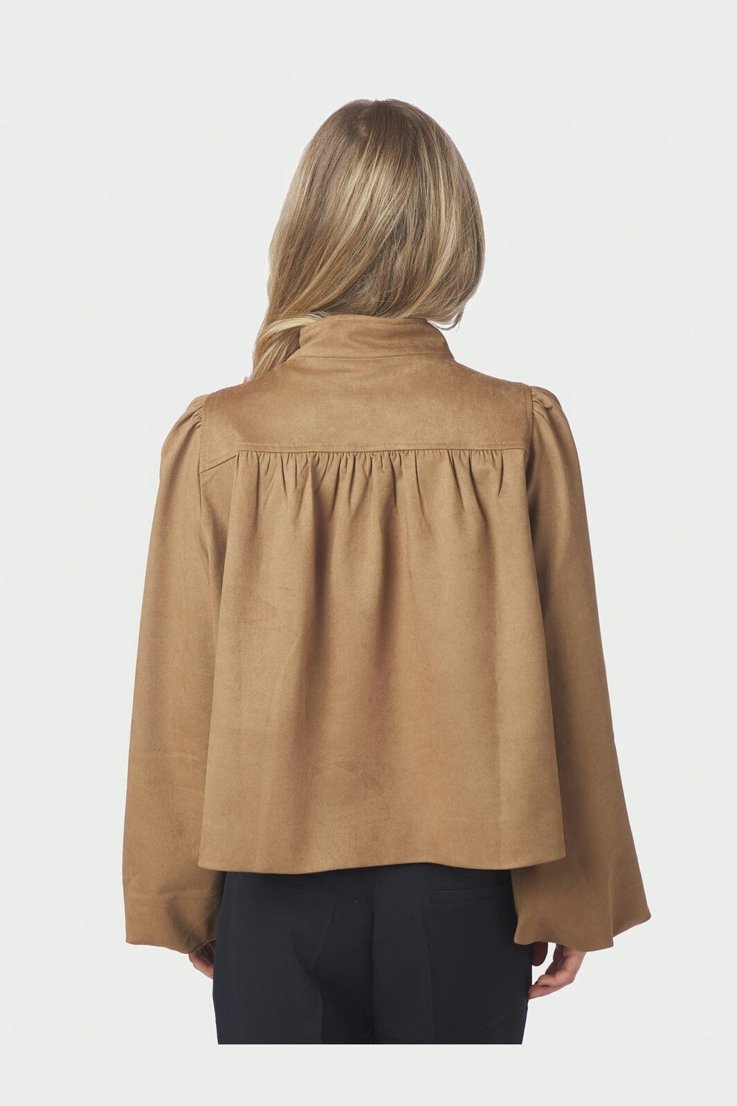 Neo Noir - Tirsa Faux Suede Jacket 168389 - 604 - Cognac