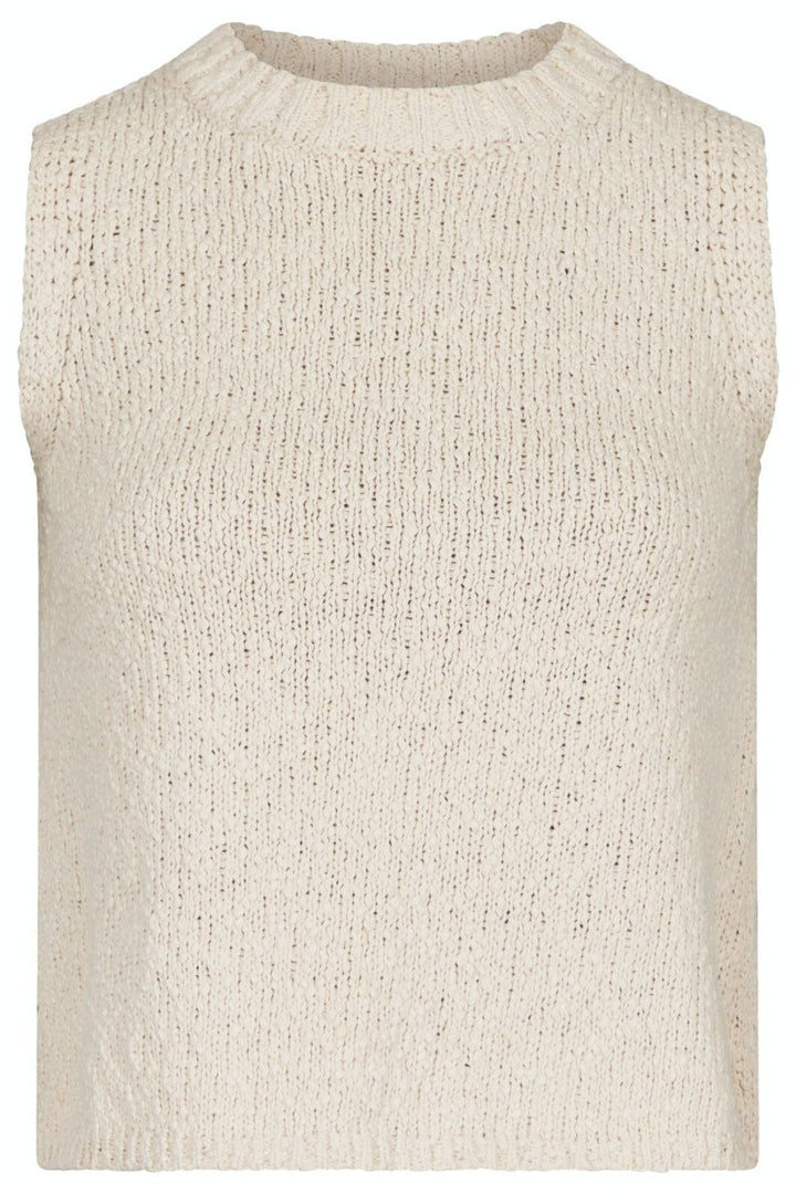 Neo Noir - Virena Knit Vest - Sand