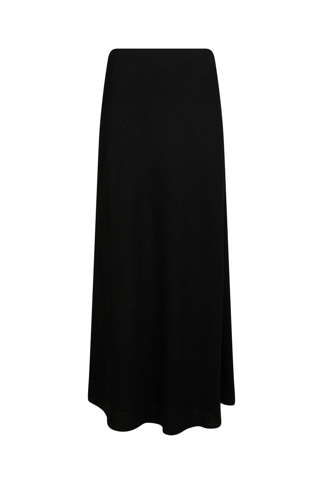 Neo Noir - Viso Linen Skirt 161871 - 100 - Black