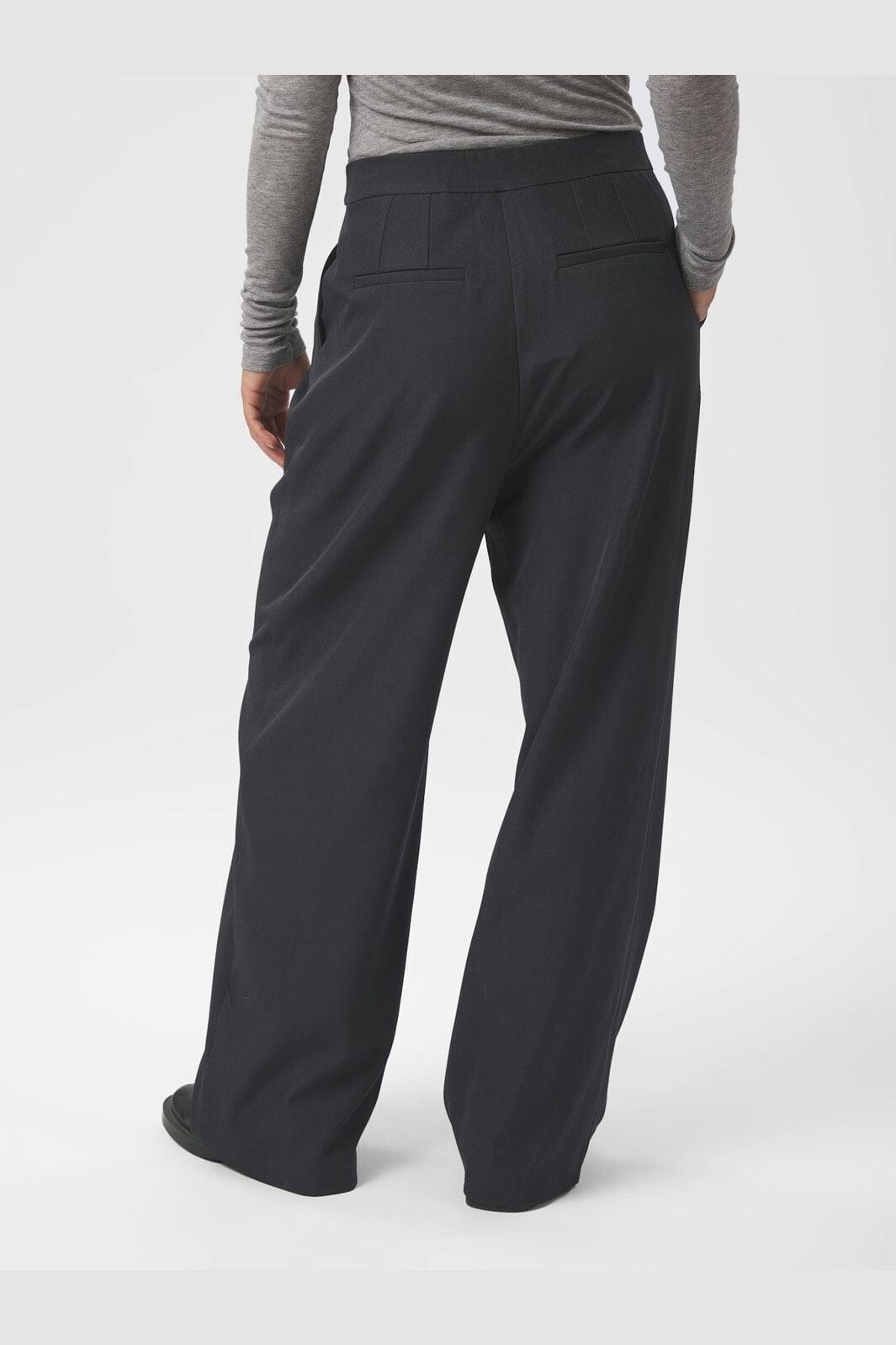 Neo Noir - Zalka Eyelet Pants 165551 - 104 - Dark Grey