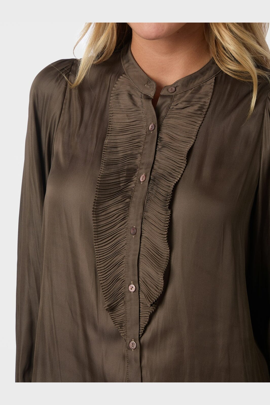 Neo Noir - Zola Blouse 159058 - 210 - Brown