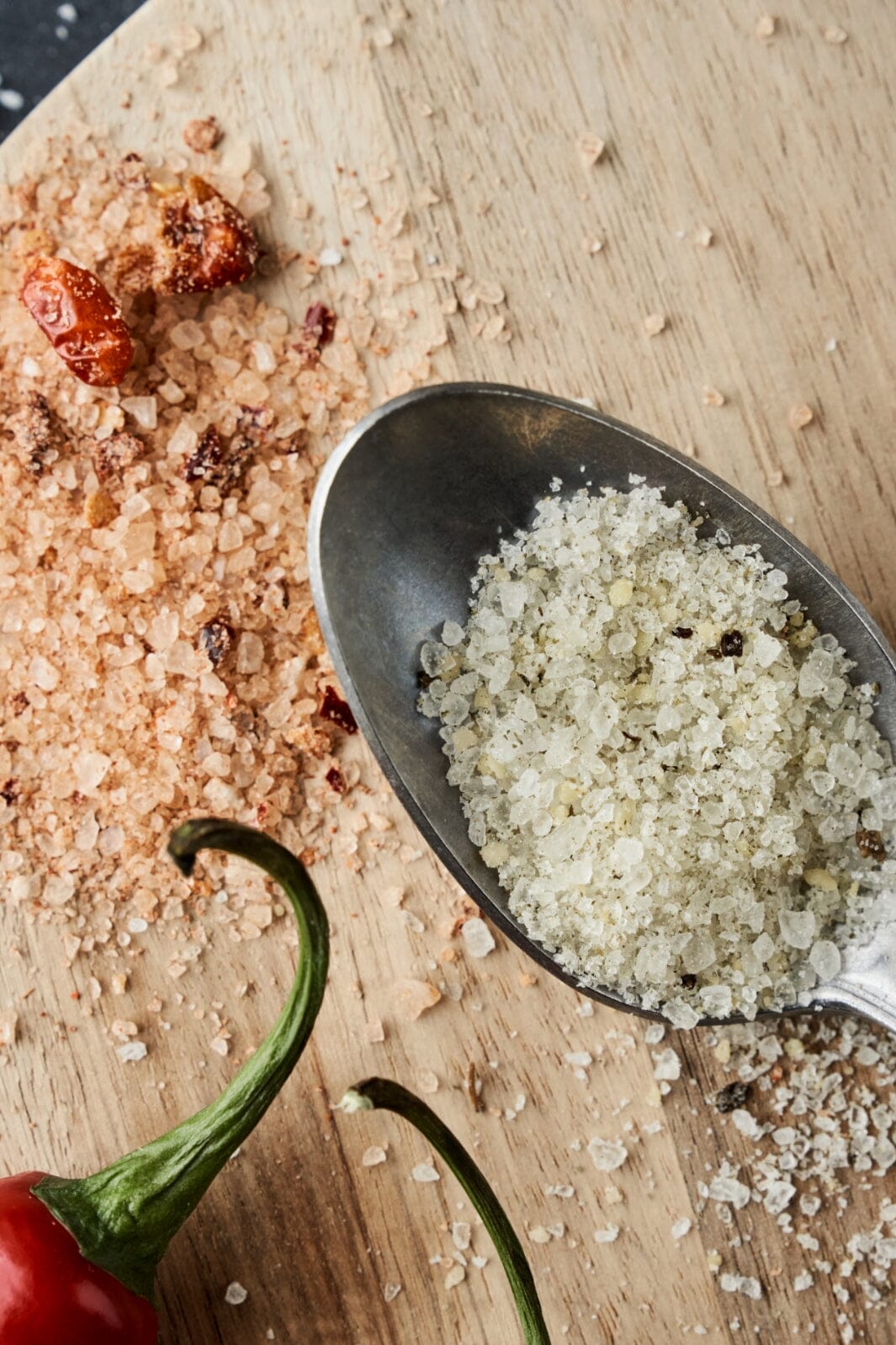Nicolas Vahe - Gaveæske, Nicolas Vahé Parmesan & Basil salt & Chilli salt