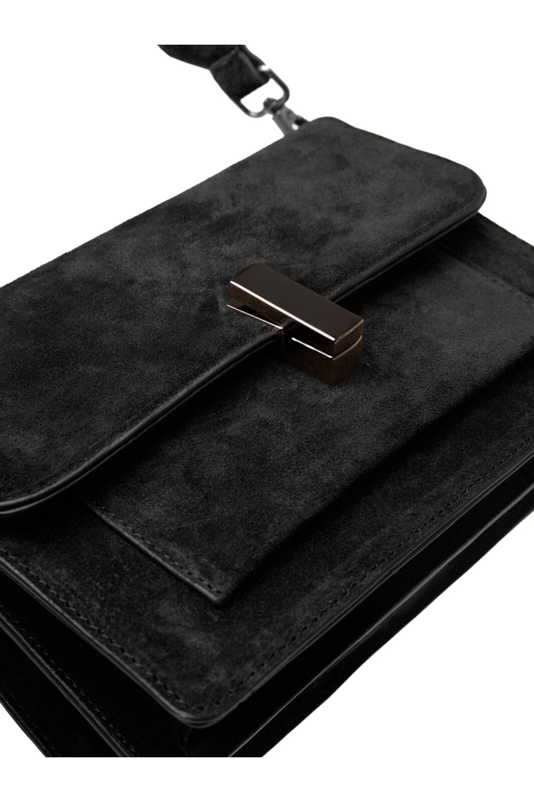 Noella - Adele Bag Real Suede 15970006 - 004 - Black