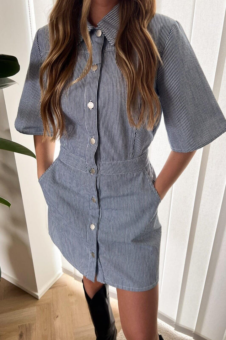 Noella - Benita Dress - Light Blue