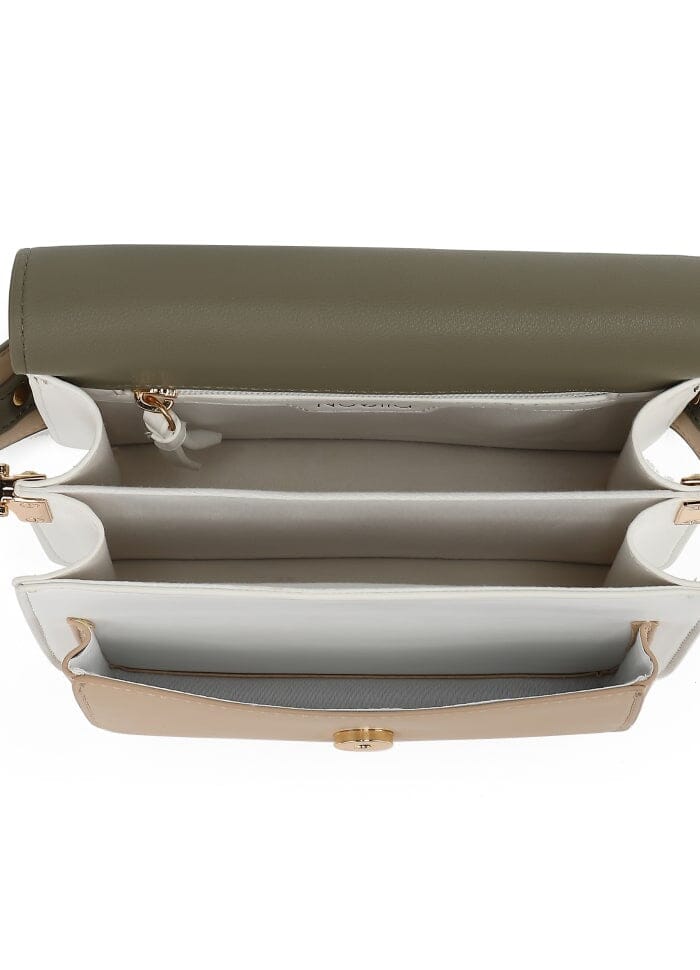Noella - Blanca Bag Medium - 750 Army/White/Beige