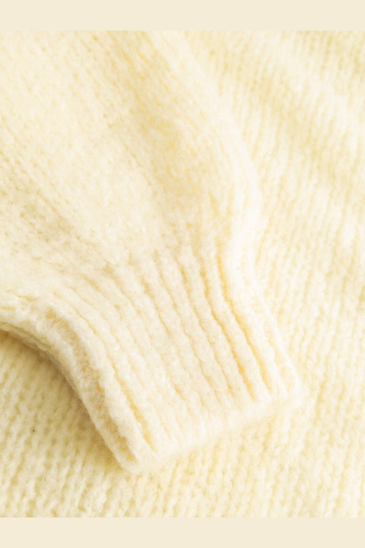 Noella - Fora Knit Cardigan 12161011 - 1417 - Butter Yellow