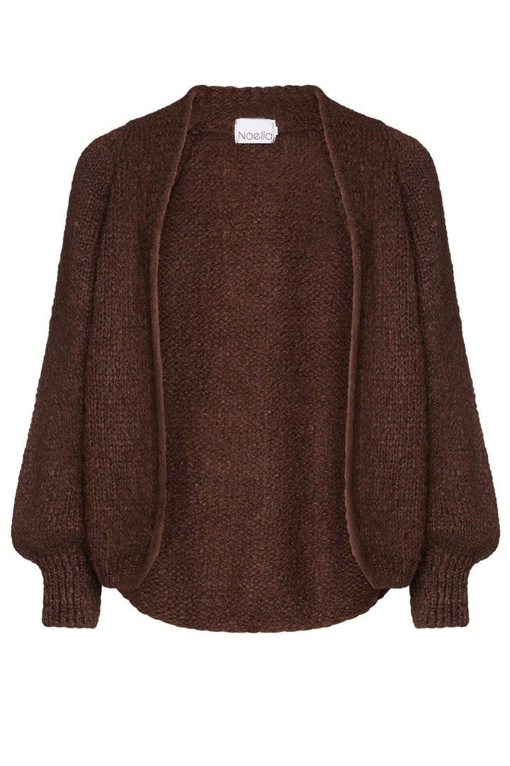 Noella - Fora Knit Cardigan - 548 Dark Brown