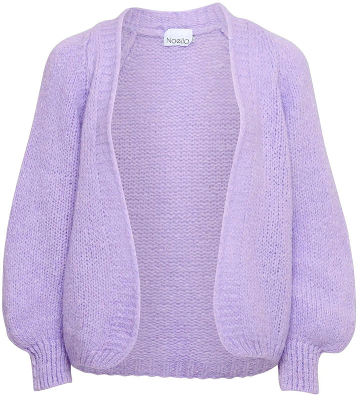 Noella - Fora Knit Cardigan - Pale Lavender