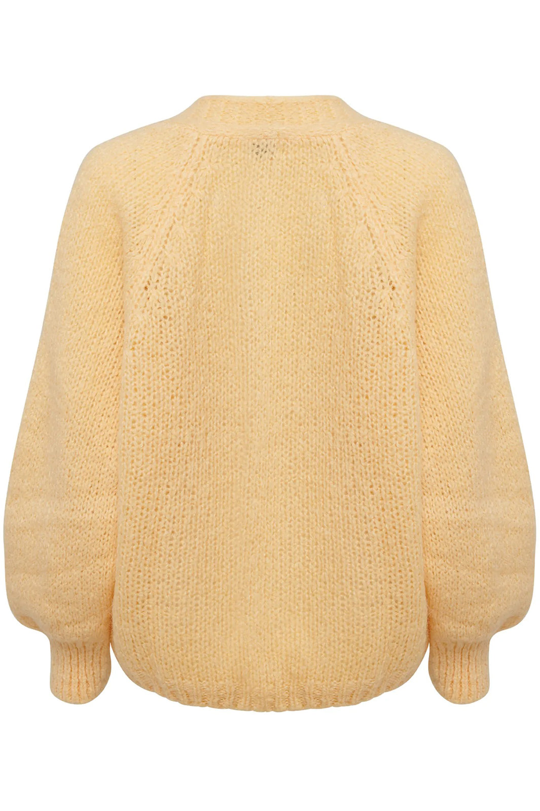 Noella - Fora Knit Cardigan - Yellow Melange