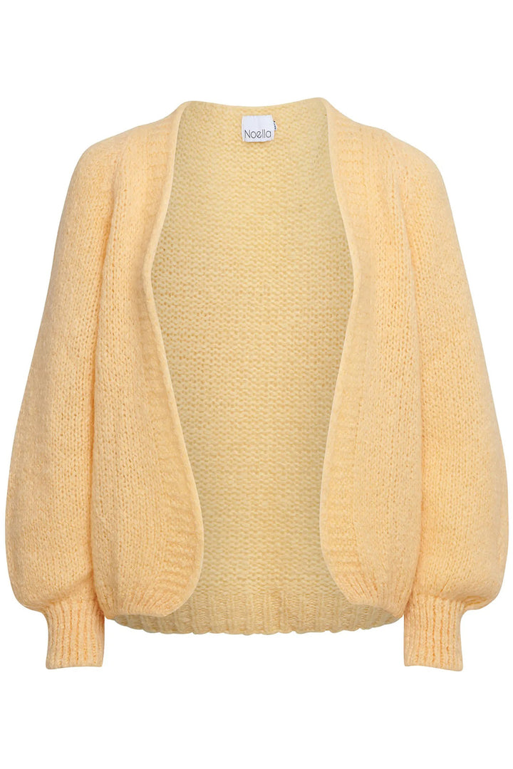 Noella - Fora Knit Cardigan - Yellow Melange