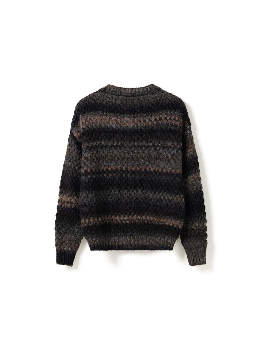 Noella - Gio Knit Sweater 12165005 - 1415 - Brown Grey Mix Strikbluser 