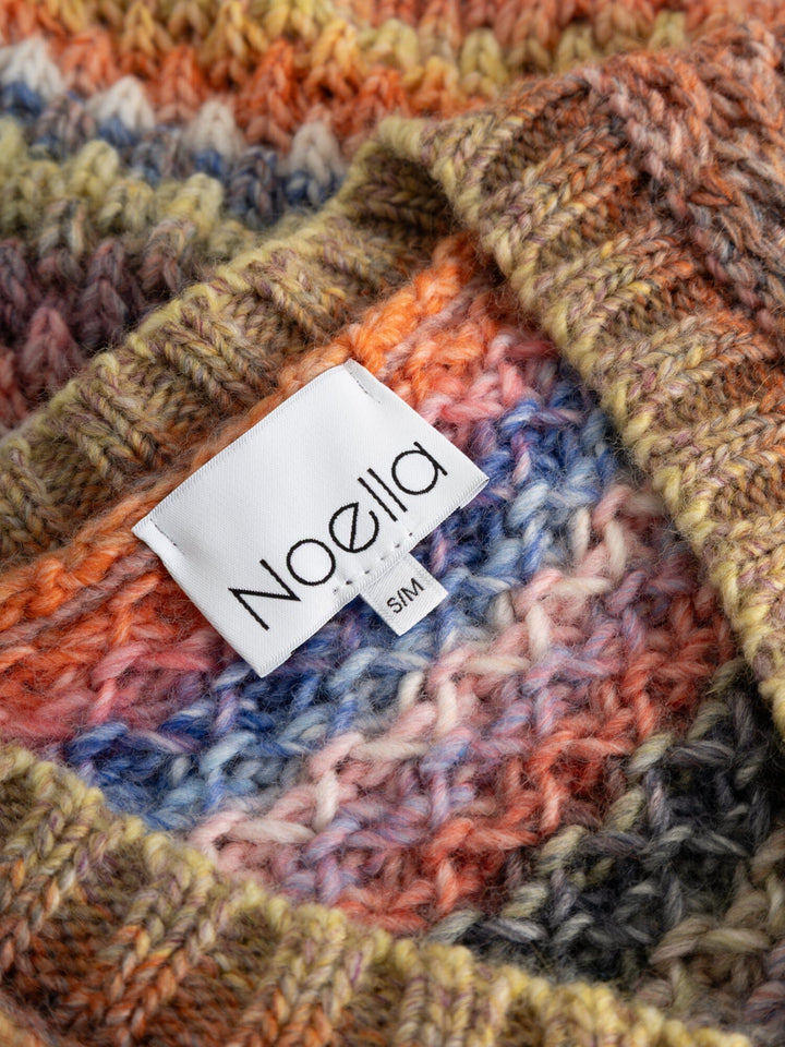 Noella - Gio Knit Vest - 544 Multi Mix Strikbluser 